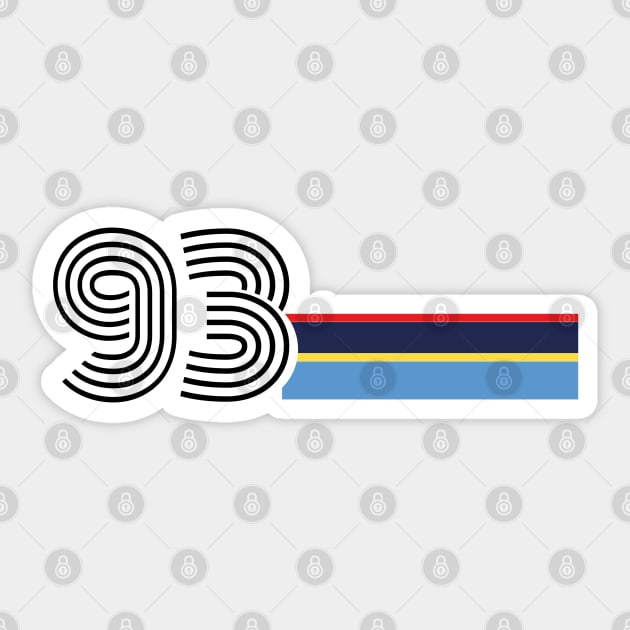 1993 PTS color Sticker by JPA-Graphisme